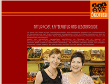 Tablet Screenshot of oekotussi.de